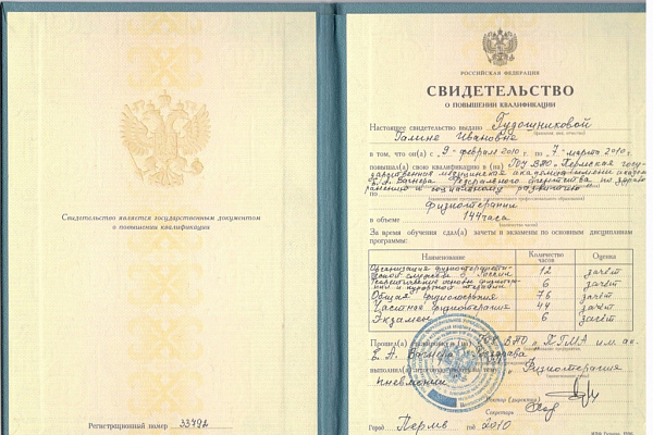 Гудошникова Галина Ивановна